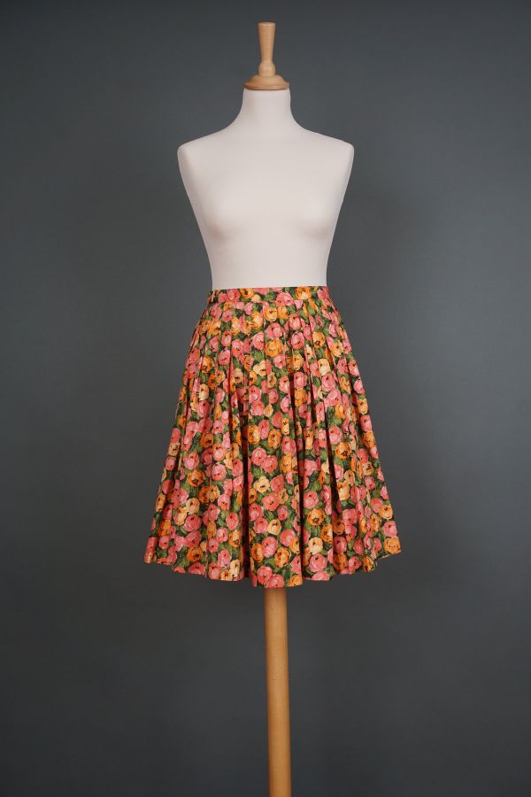 Suknja, plisirana cvijetna iz 80-ih Cijena