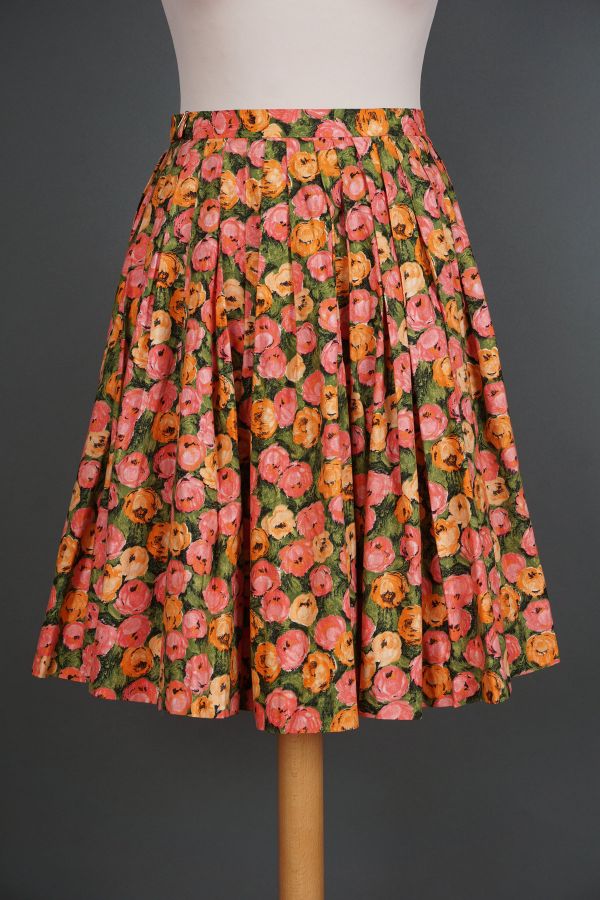 Suknja, plisirana cvijetna iz 80-ih Cijena