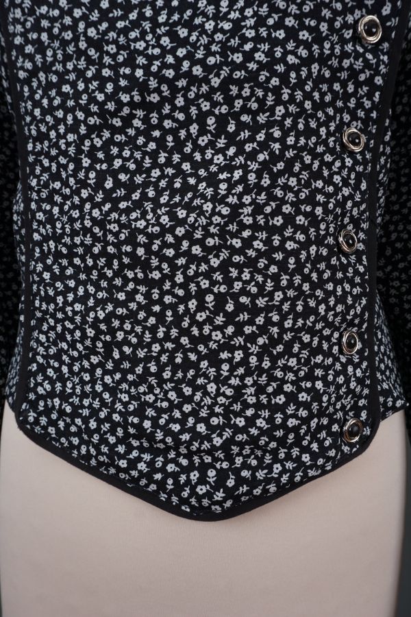 Black and white blouse Price