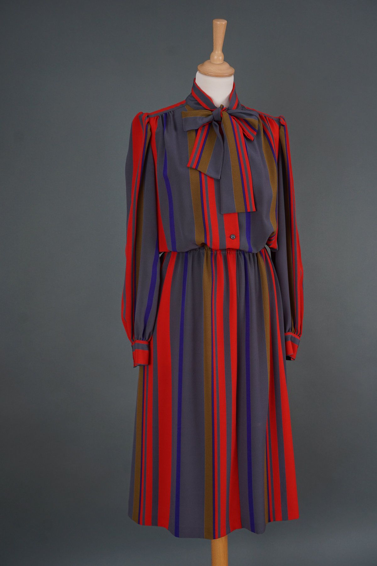 Red and blue striped dress | Price | Sale | Vintage | Retro