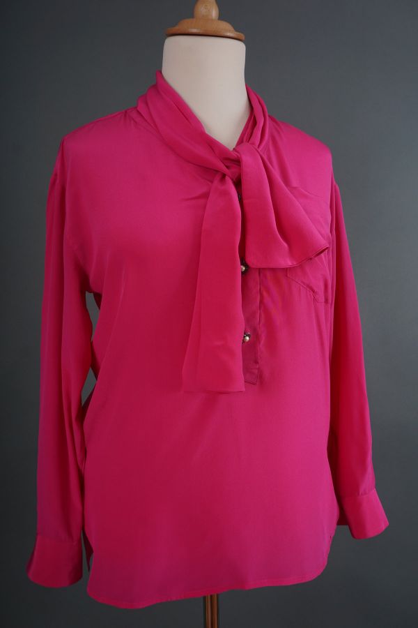Pink silk blouse Price