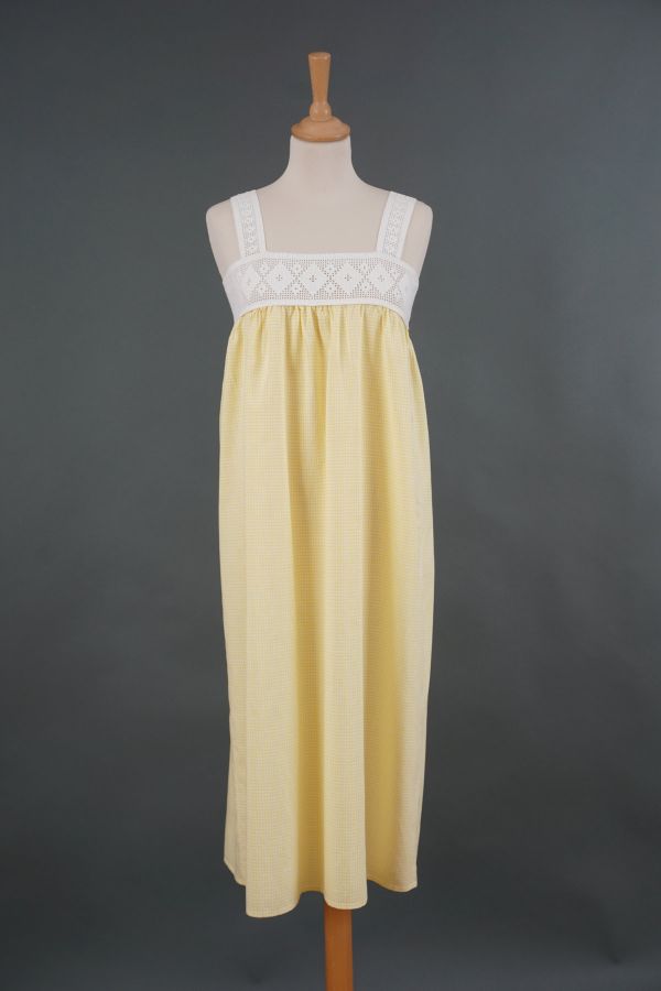Žuta karirana haljina Cijena