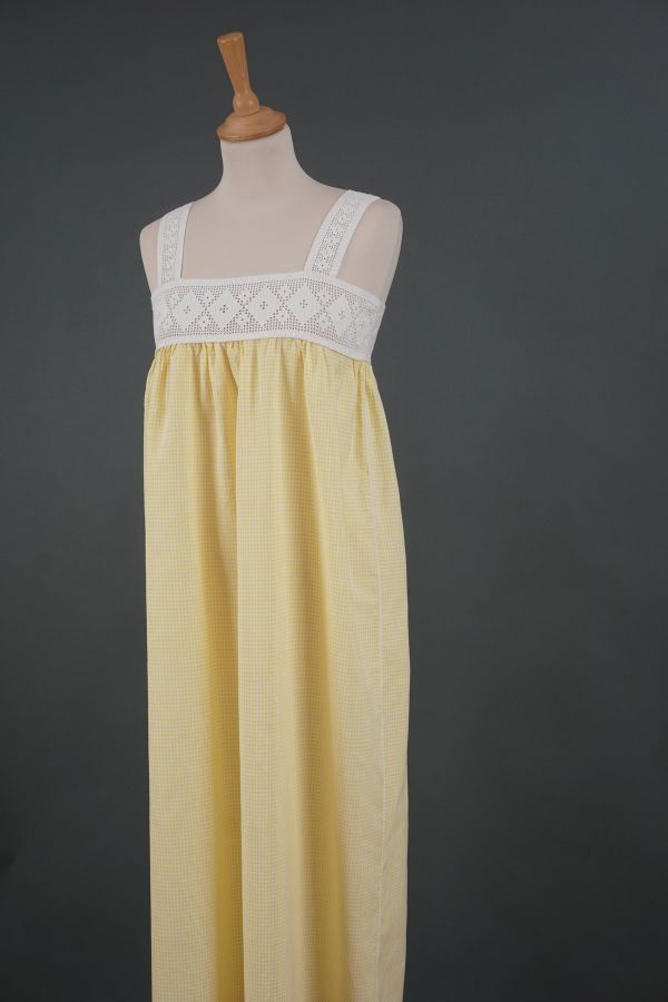 Žuta karirana haljina Cijena