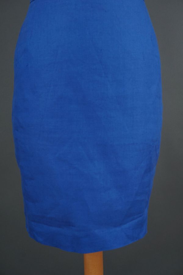 Plava pencil suknja Cijena