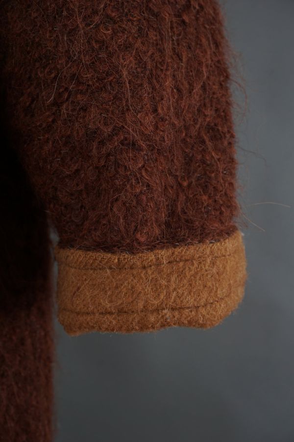 Čupavi kaput od škotske vune Cijena