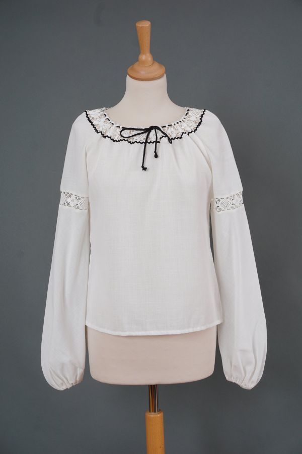 White boho blouse Price