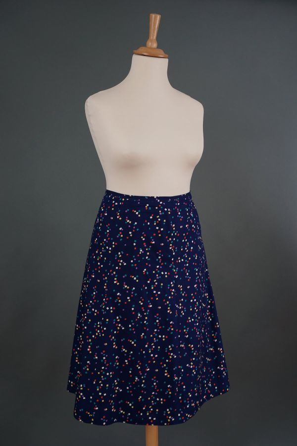 Blue A-line skirt Price