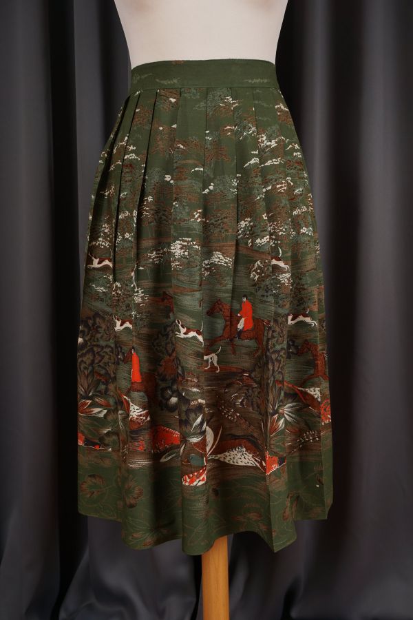 50s suknja sa lovačkim motivom Cijena