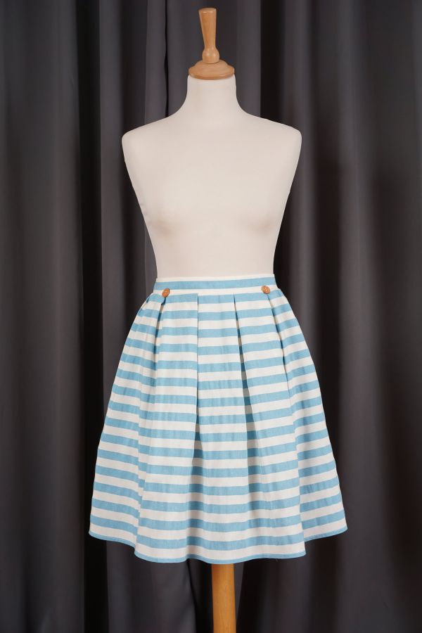 Striped ballon skirt Price