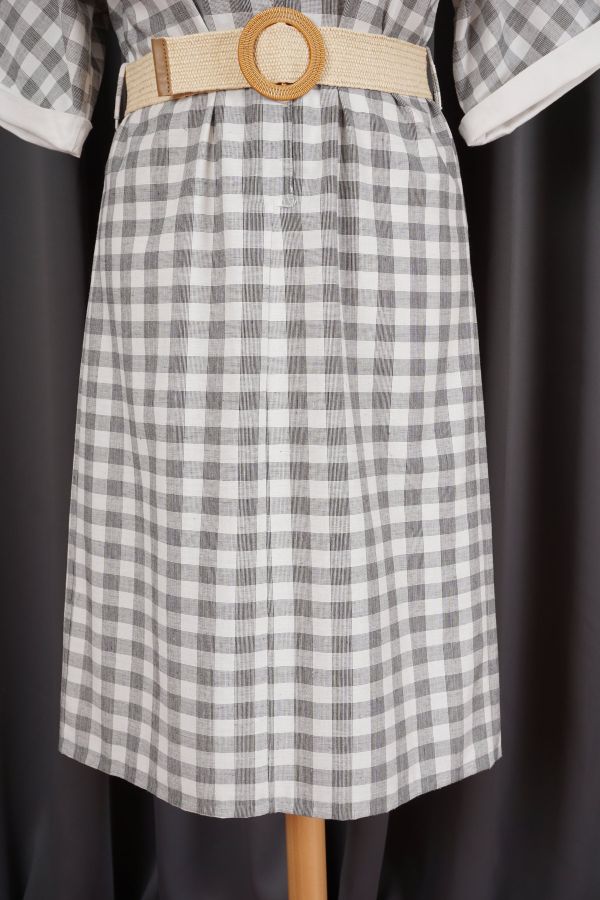 Checkered dress Price