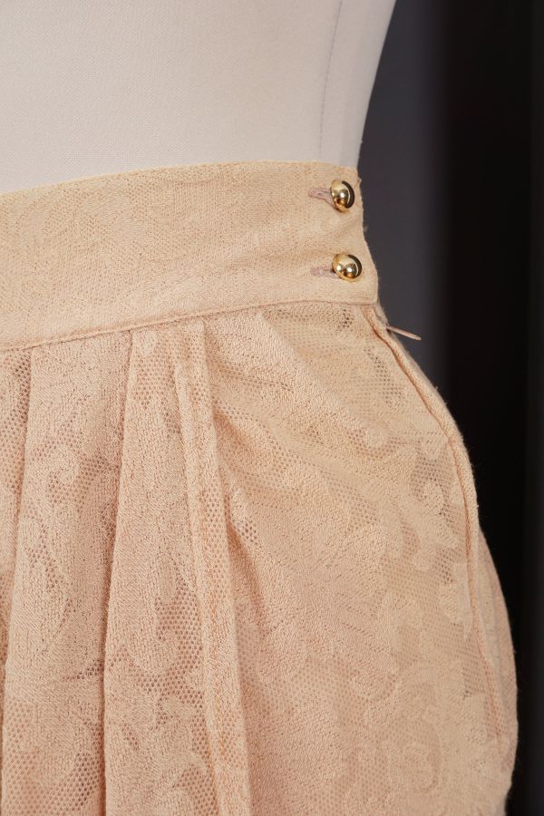 Beige lace skirt Price