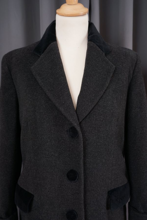 Grey wool coat Price