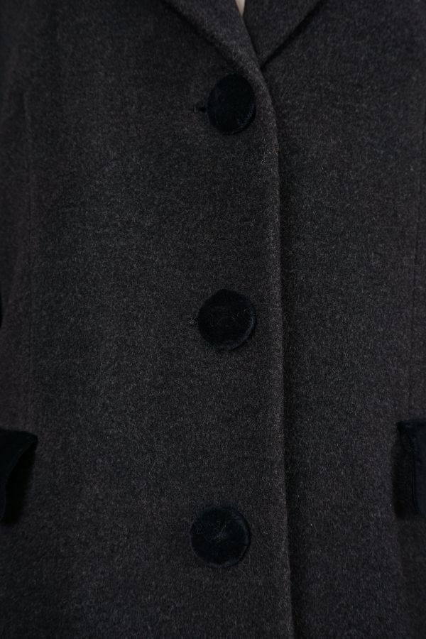 Grey wool coat Price