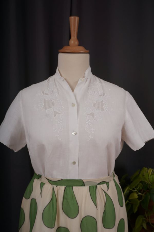 Bijela lanena bluza Cijena